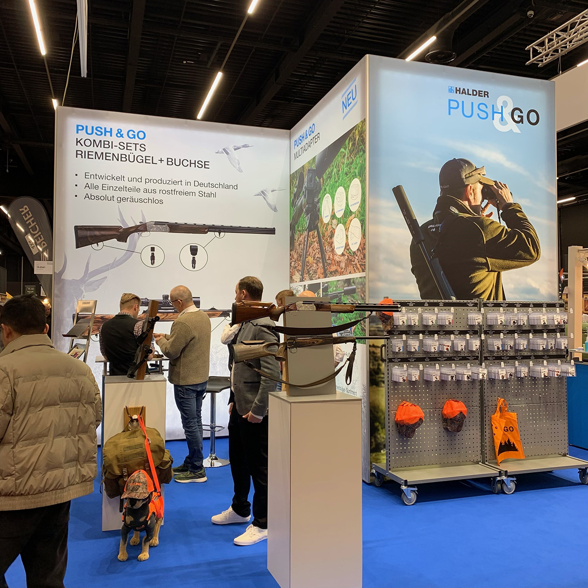 PUSH & GO Riemenbügel von Halder immer beliebter bei Jägern