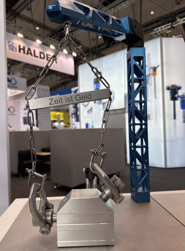 Auf der EMO in Hannover präsentierte Halder wieder zahlreiche Lösungen für die unterschiedlichsten Anforderungen der Anwender, wie die Gewindetrag- und Gewindesperrbolzen.