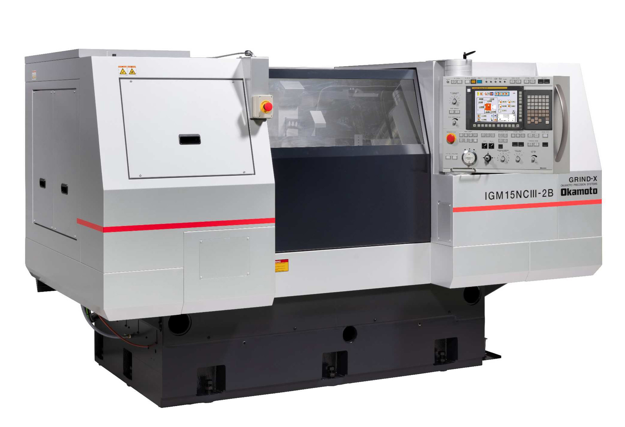 Neue Okamoto IGM15NCIII-2B Doppelspindel-Innenrundschleifmaschine „Boxer“