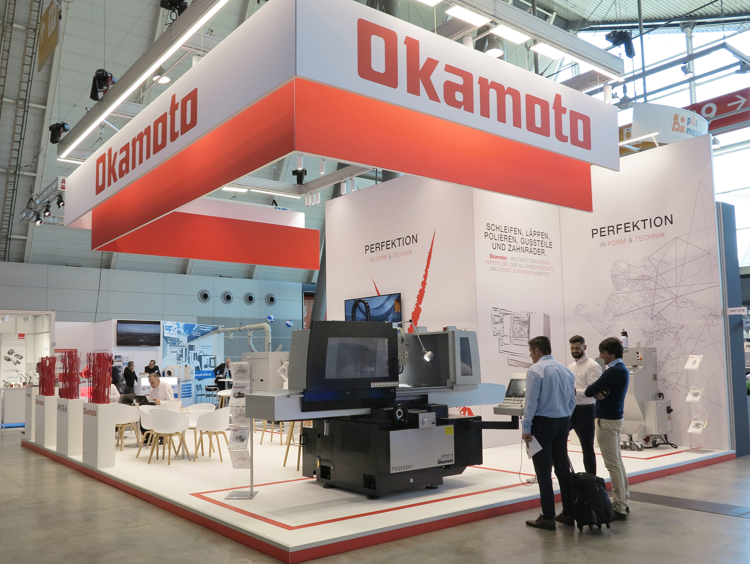 Okamoto Schleiftechnologie auf der GrindingHub 2024